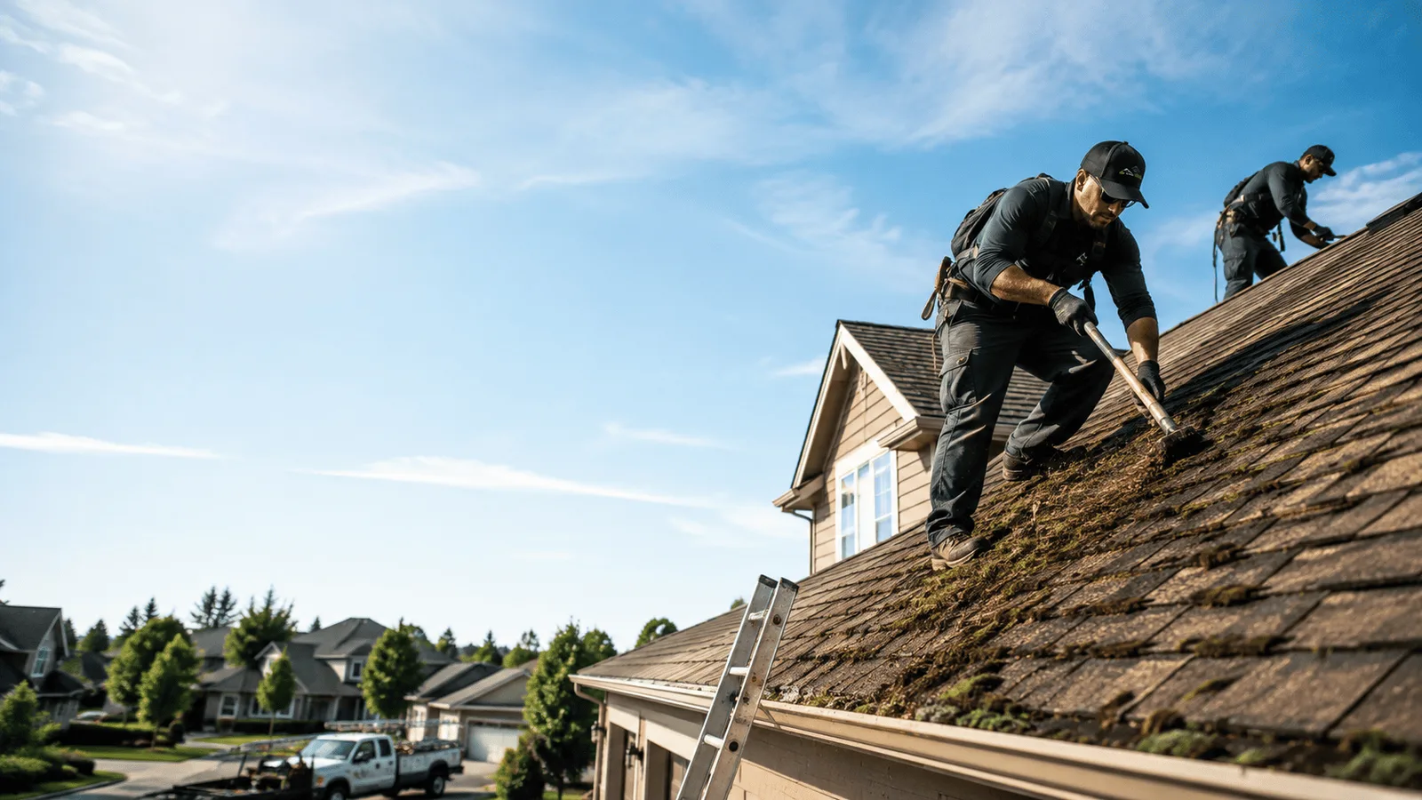 Roof Moss Removal in Kingman, KS near me